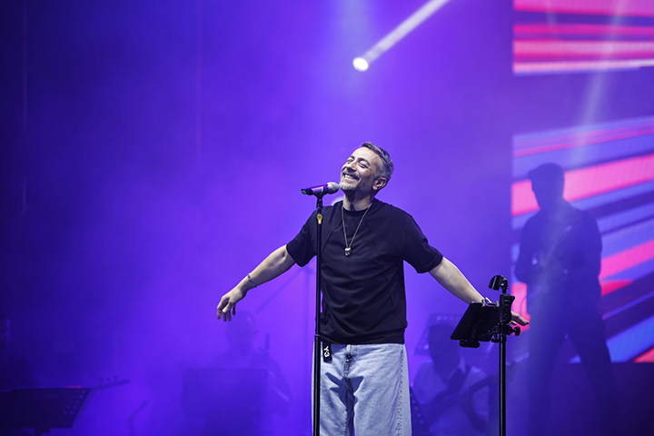 Resul Dindar ilk kez konser verdiği Kahramanmaraş’ta unutulmaz bir konsere imza attı