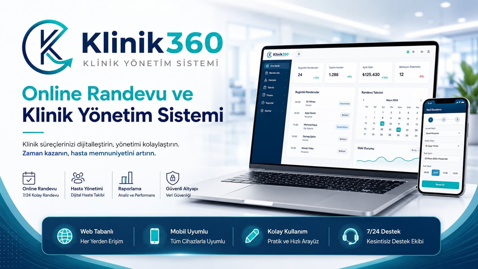Klinik Yönetim Sistemi Nedir ve Neden Kullanılmalıdır?